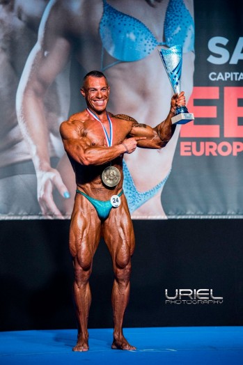 El eldense Manuel S&aacute;nchez se proclama campe&oacute;n absoluto de Europa de Culturismo