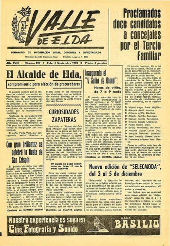 N&uacute;mero 0897 - 3 de noviembre de 1973