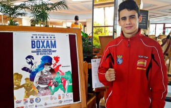 El eldense Jos&eacute; Quiles a la final del Torneo Internacional de Boxeo "Boxam"