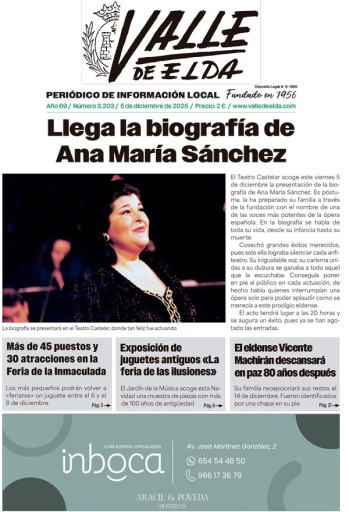 N&uacute;mero 3.203 -  5 de diciembre de 2025