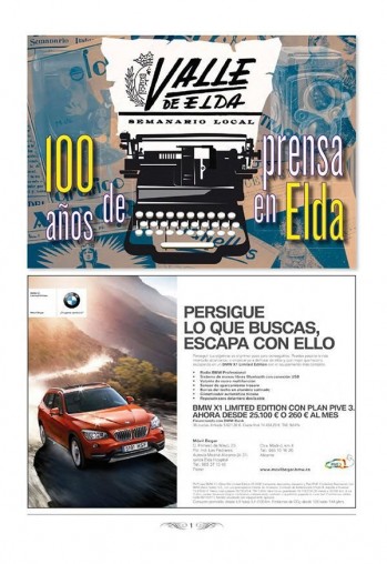 Suplemento - 100 a&ntilde;os de prensa en Elda