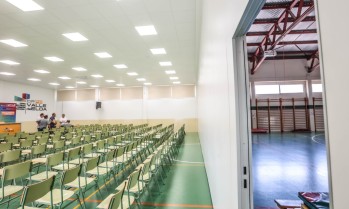 Nueva sala de usos m&uacute;ltiples en el gimnasio del CIPFP Valle de Elda