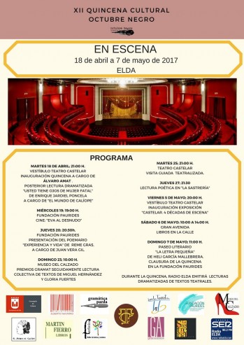 Una vez m&aacute;s, la cultura EN ESCENA