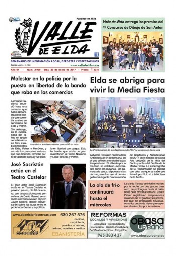 N&uacute;mero 2.930 - 20 de enero de 2017