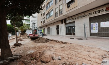 El plan "Elda Renace" empieza con la remodelaci&oacute;n de la plaza de la calle Maximiliano Garc&iacute;a Soriano