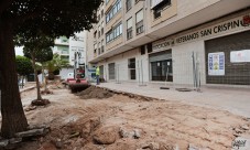 El plan "Elda Renace" empieza con la remodelaci&oacute;n de la plaza de la calle Maximiliano Garc&iacute;a Soriano