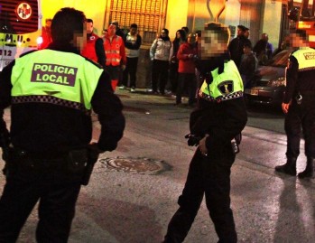 La Polic&iacute;a Local y Nacional colaboran en la detenci&oacute;n de un hombre al sorprenderle en pleno robo