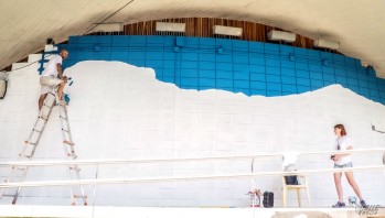 La concha acoger&aacute; un gran mural en homenaje a Castelar