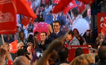 Pedro S&aacute;nchez en Elda: "Para solucionar los problemas de Espa&ntilde;a hay que salir del bloqueo"