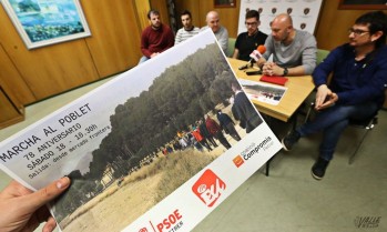 Marcha reivindicativa al Poblet para que sea declarado Bien de Inter&eacute;s Cultural