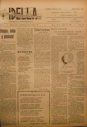 Idella n&ordm; 050 - A&ntilde;o 1927