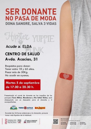 Nueva donaci&oacute;n de sangre en Elda