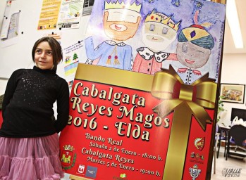 El dise&ntilde;o de la peque&ntilde;a Aina Mart&iacute; anunciar&aacute; la Cabalgata de Reyes y la vuelta del Paje Real