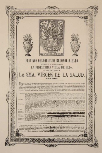 Programa Fiestas Mayores 1866