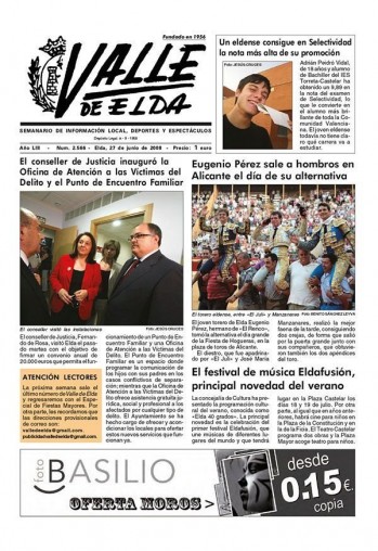 Número 2.566 - 27 de junio de 2008