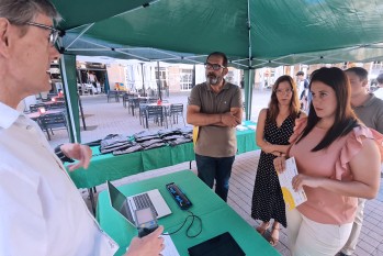 La ONCE muestra los dispositivos tecnol&oacute;gicos que desarrolla para personas ciegas
