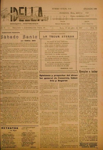 Idella nº 062 - Año 1927