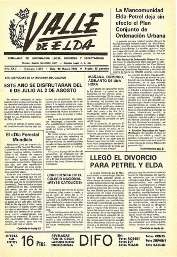 N&uacute;mero 1.275 - 28 de marzo de 1981