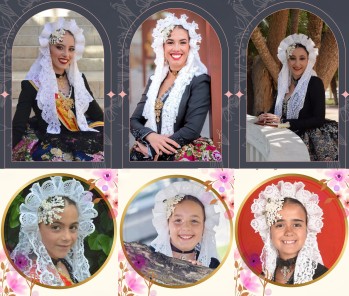 Tres j&oacute;venes y tres ni&ntilde;as, candidatas a ser las Falleras Mayores de Elda 2025