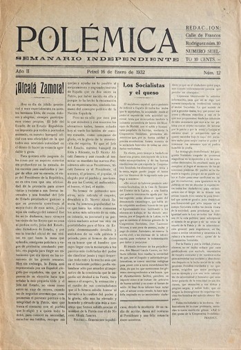 Pol&eacute;mica 12