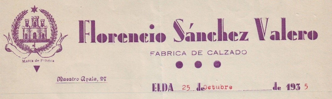 Logos y marcas de fábricas de calzado eldenses: Florencio Sánchez; Camilo Payá; José Salvador; Industria Española del Calzado y Trinidad Vera Logos y marcas de fábricas de calzado eldenses: Florencio Sánchez; Camilo Payá; José Salvador; Industria Española del Calzado y Trinidad Vera
