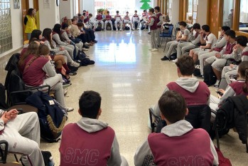 Los alumnos de ESO de las Carmelitas visitan AFA