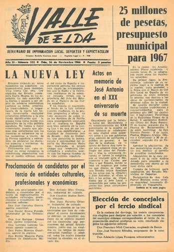 N&uacute;mero 0535 - 26 de noviembre de 1966
