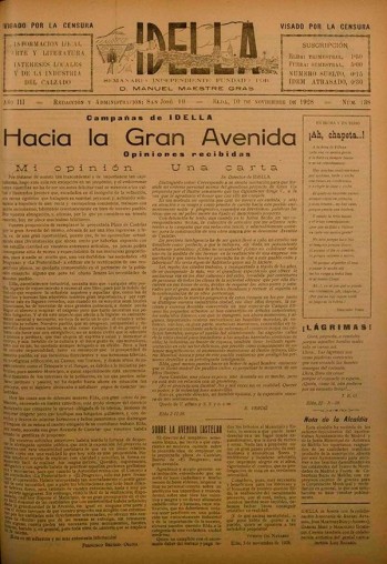 Idella nº 138 - Año 1928
