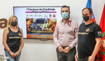 Campus de copilotaje de rally para mujeres en Elda