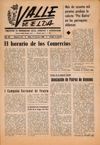 N&uacute;mero 0633 - 12 de octubre de 1968