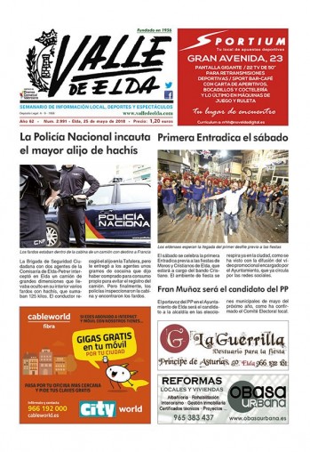 N&uacute;mero 2.991 - 25 de mayo de 2018