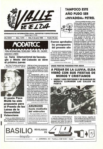 Número 1.674 - 9 de junio de 1989