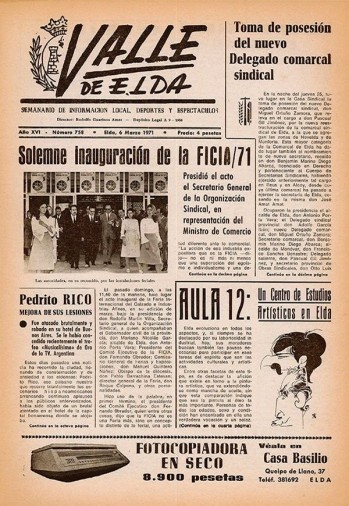 N&uacute;mero 0758 - 6 de marzo de 1971