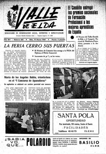 N&uacute;mero 0655 - 15 de marzo de 1969