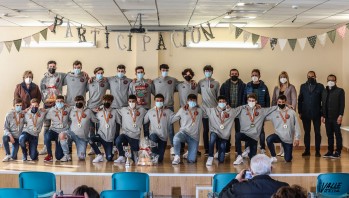 Recepci&oacute;n oficial a los equipos de Voleibol Santo Domingo tras ganar la Copa de Espa&ntilde;a Infantil y Juvenil