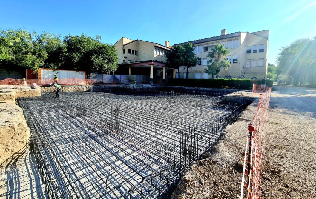 Comienza la construcción del comedor del colegio Antonio Machado Comienza la construcción del comedor del colegio Antonio Machado