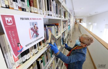 La biblioteca Alberto Navarro reabre sus puertas con nuevas medidas de seguridad