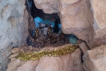 Roban el "Bel&eacute;n de Bol&oacute;n" en menos de un d&iacute;a