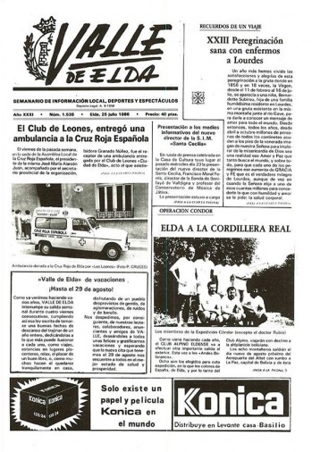 Número 1.536 - 25 de julio de 1986