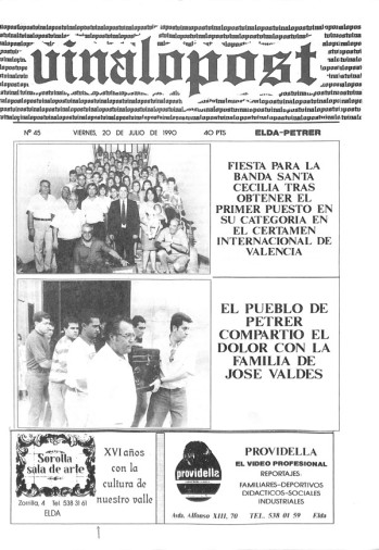 Etapa 1 N&uacute;mero 45