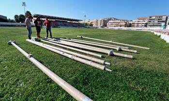 Todo listo para crear el primer campo de rugby de Elda