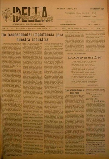 Idella nº 109 - Año 1928
