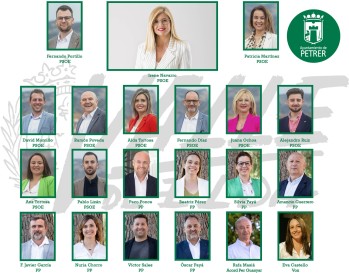 Los 21 nuevos concejales de Petrer ya est&aacute;n preparados para asumir las actas