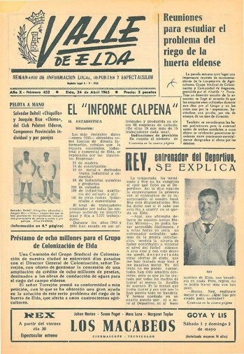 N&uacute;mero 0452 - 24 de abril de 1965