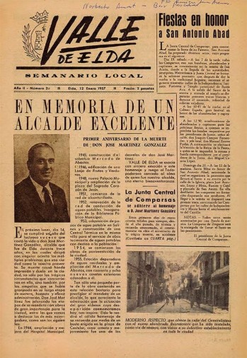 N&uacute;mero 0020 - 12 de enero de 1957
