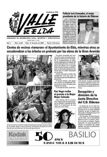 N&uacute;mero 2.433 - 17 de junio de 2005