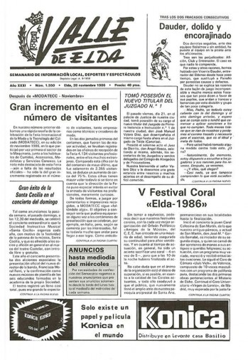 Número 1.550 - 28 de noviembre de 1986