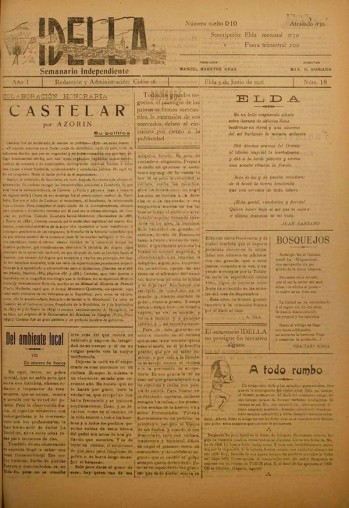 Idella nº 018 - Año 1926