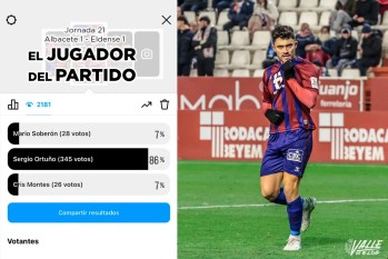 Sergio Ortu&ntilde;o es elegido el mejor jugador del &uacute;ltimo partido del a&ntilde;o