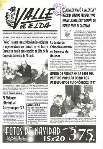 Número 2.033 - 13 de diciembre de 1996
